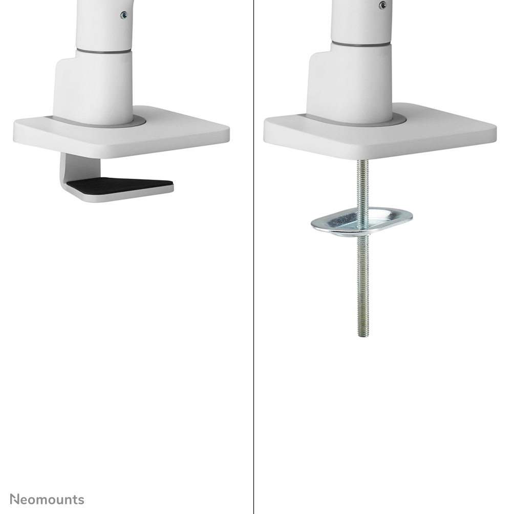 Neomounts DS75S-950WH2 Monitorarm 17-32" - gasveer - Topfix - 180°-stop